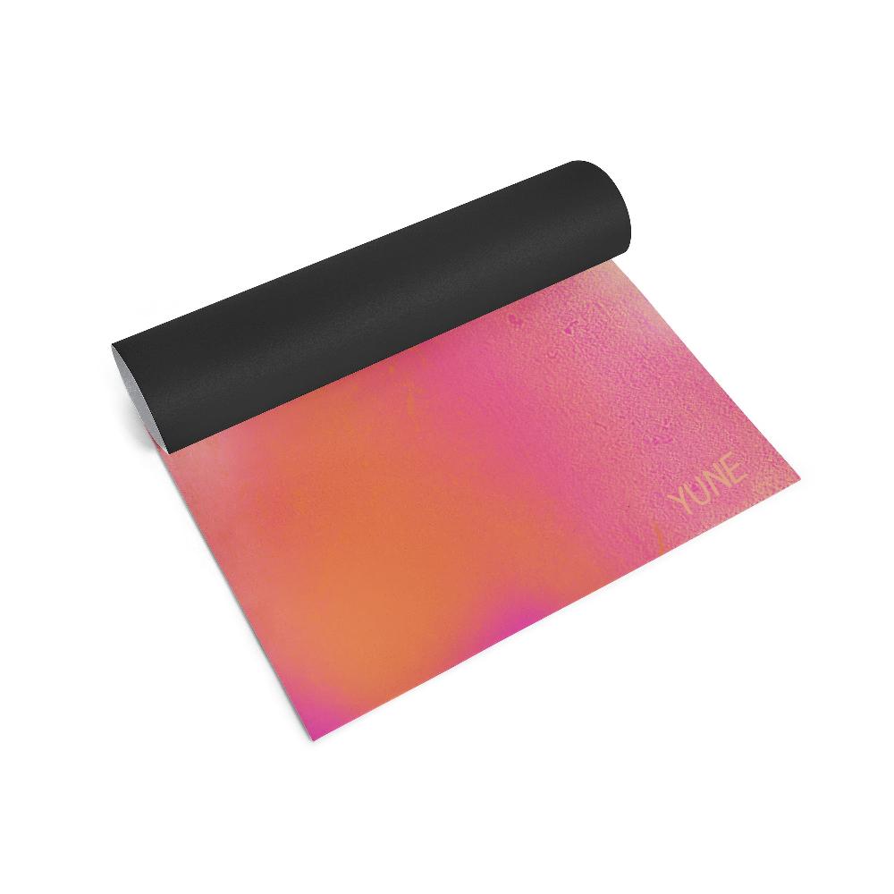 Yoga Mat | 6mm Thick | Pink | Non - Slip | Eco Friendly | Yune Yoga | Arrakis Yune Yoga