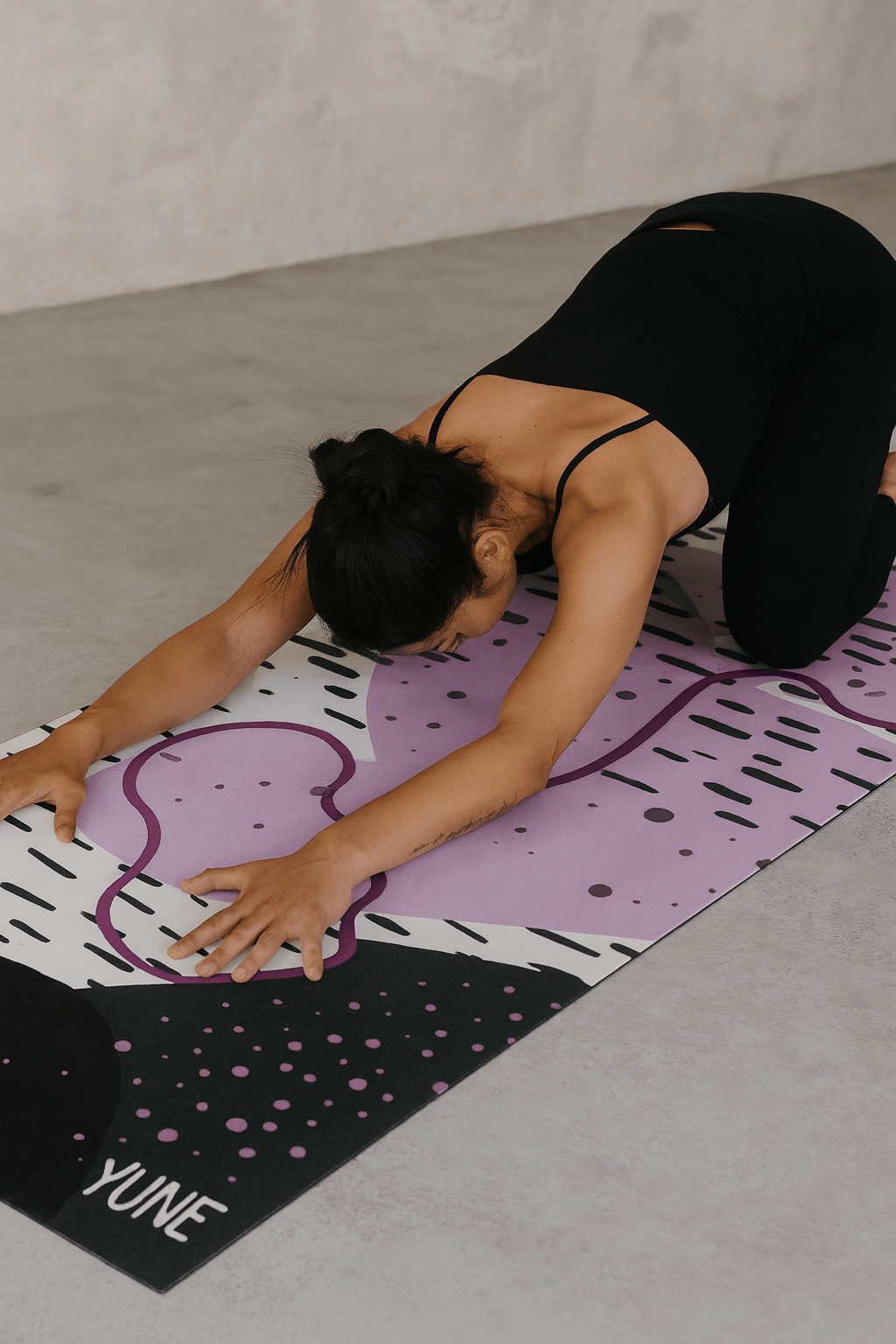 Yoga Mat | 6mm Thick | Pink | Non - Slip | Eco Friendly | Yune Yoga | Boulder Yune Yoga