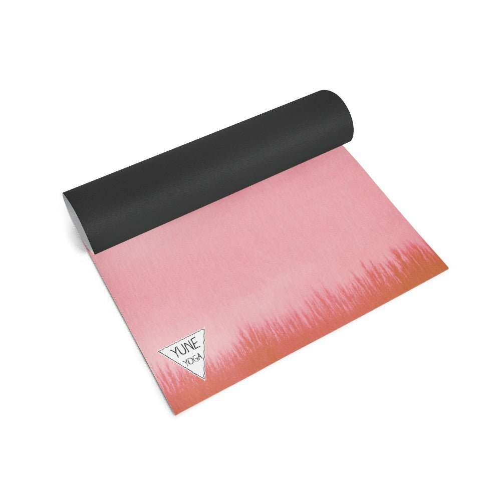 Yoga Mat | 6mm Thick | Pink | Non - Slip | Eco Friendly | Yune Yoga | Hecate Yune Yoga