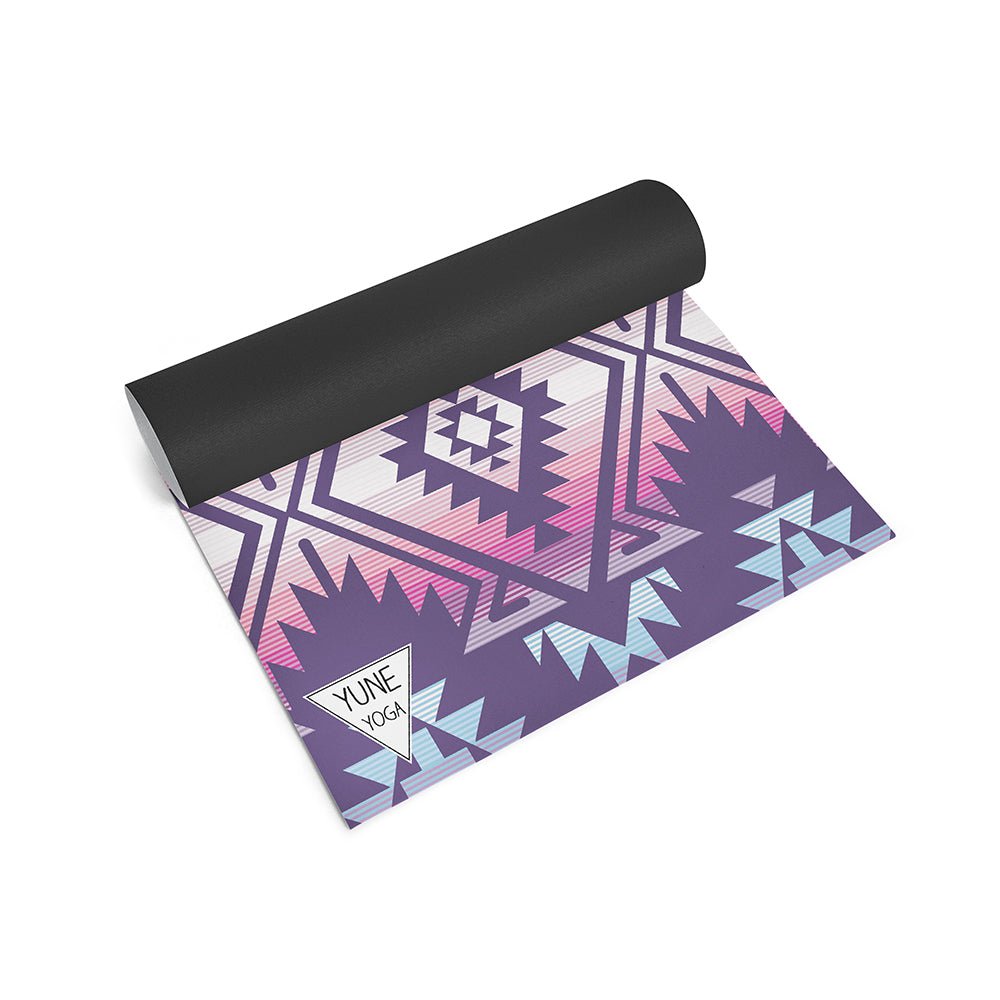 Yoga Mat | 6mm Thick | Purple | Non - Slip | Eco Friendly | Yune Yoga | Jerome Midnight Yune Yoga
