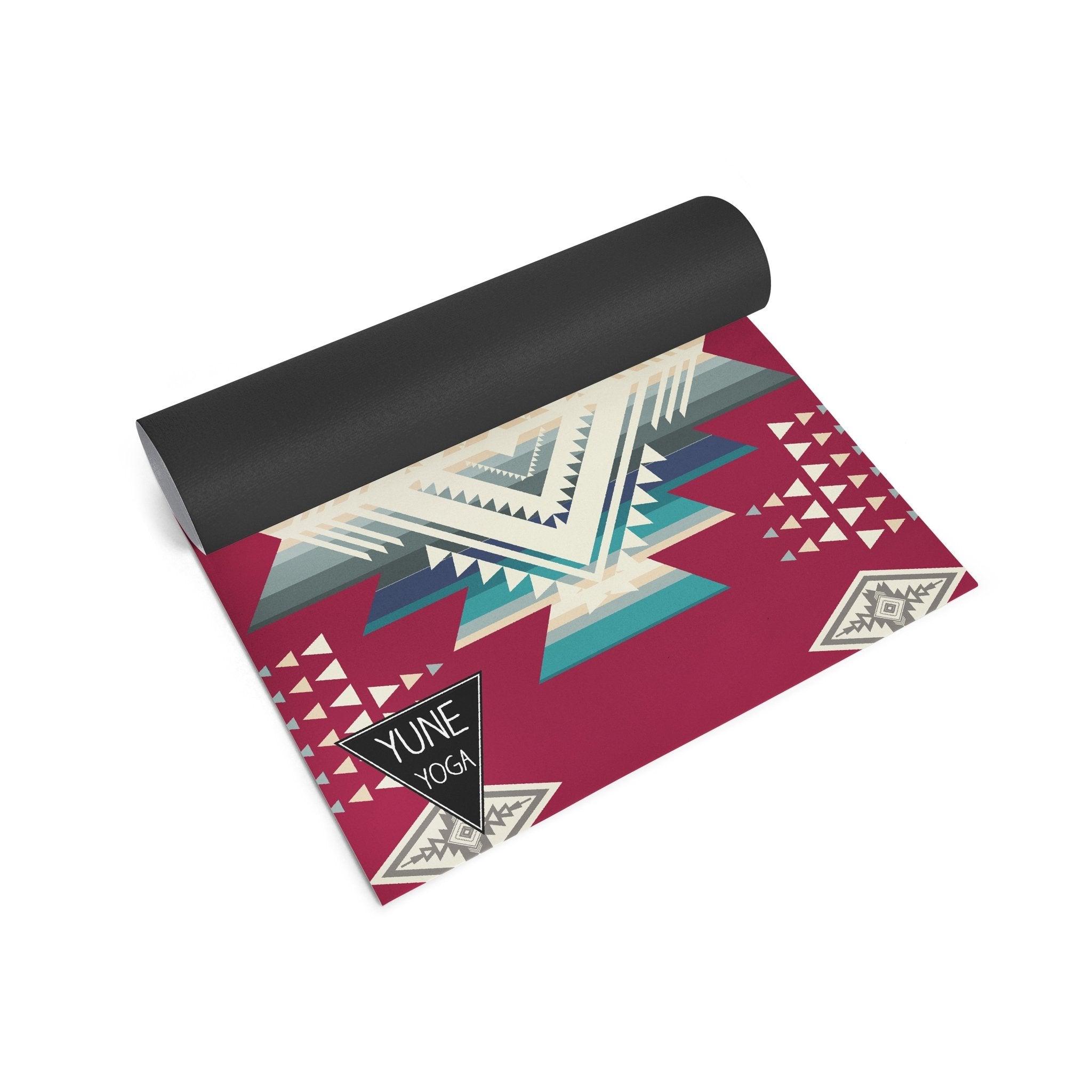 Yoga Mat | 6mm Thick | Red | Non - Slip | Eco Friendly | Yune Yoga | Buffalo Hills Lava Yune Yoga