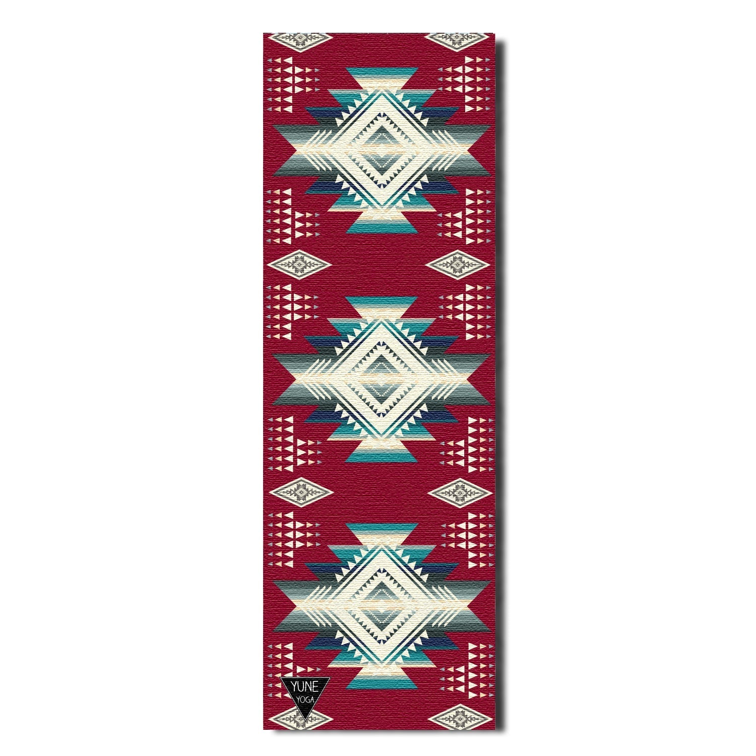 Yoga Mat | 6mm Thick | Red | Non - Slip | Eco Friendly | Yune Yoga | Buffalo Hills Lava Yune Yoga