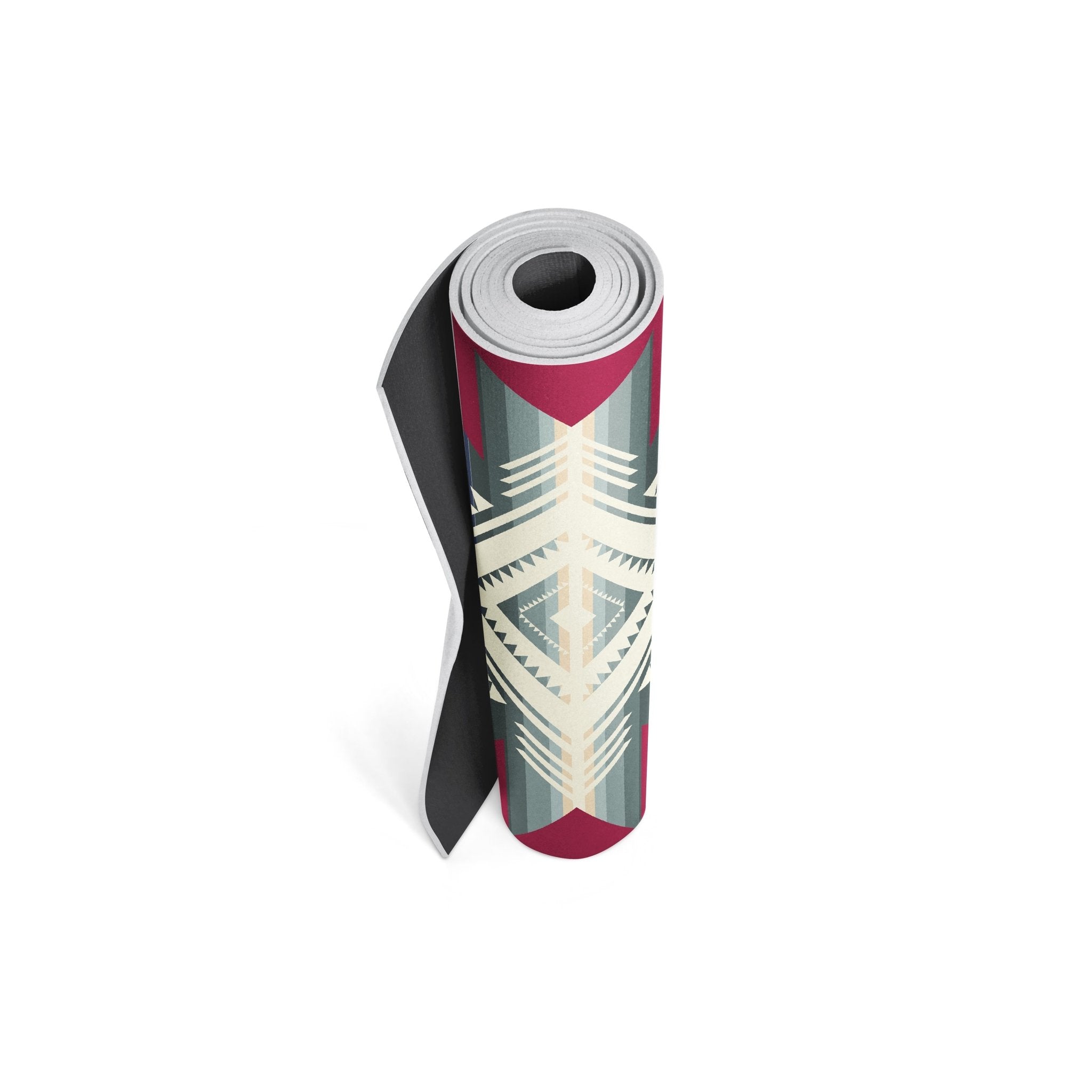 Yoga Mat | 6mm Thick | Red | Non - Slip | Eco Friendly | Yune Yoga | Buffalo Hills Lava Yune Yoga