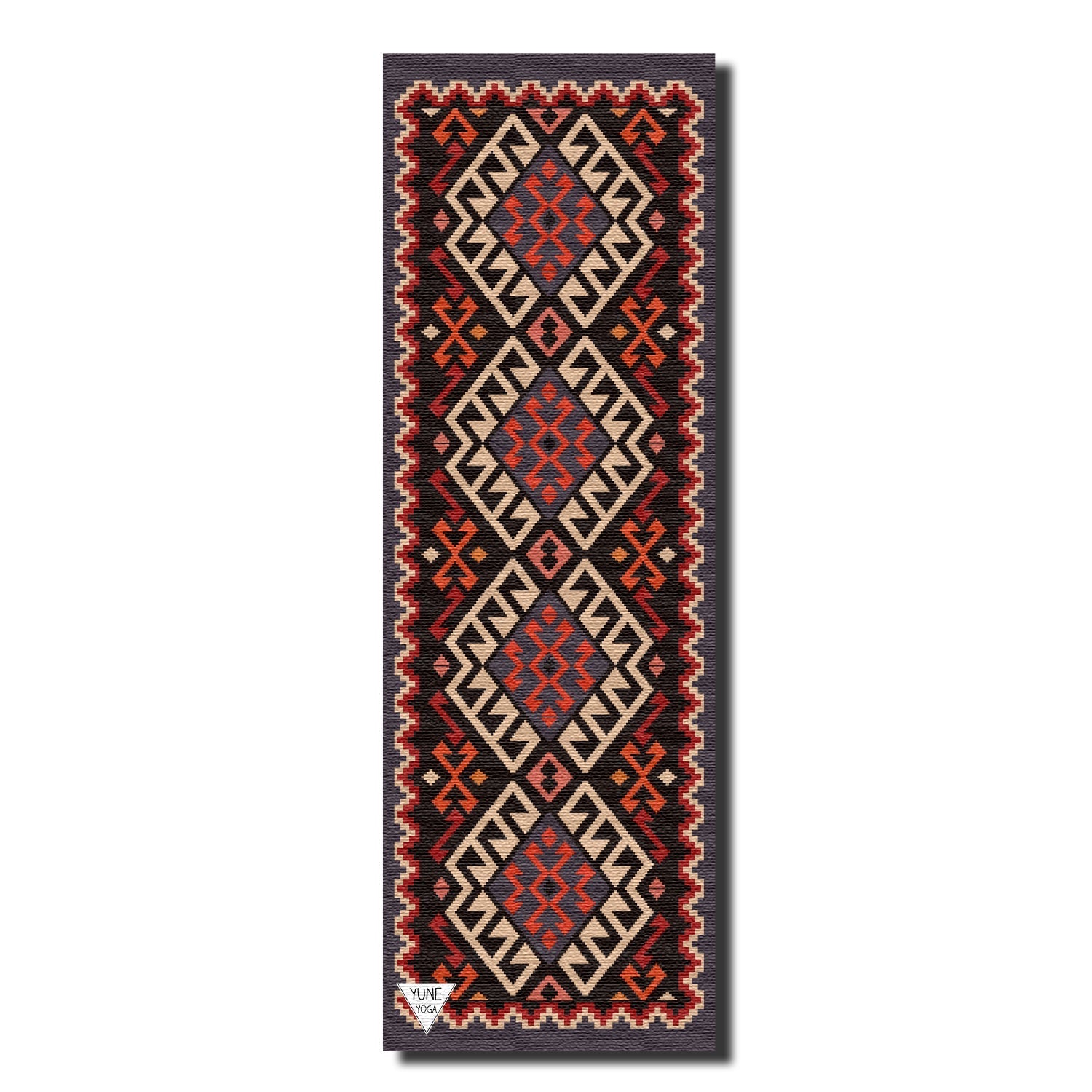 Yoga Mat | 6mm Thick | Red | Non - Slip | Eco Friendly | Yune Yoga | Moab Sunset Yune Yoga