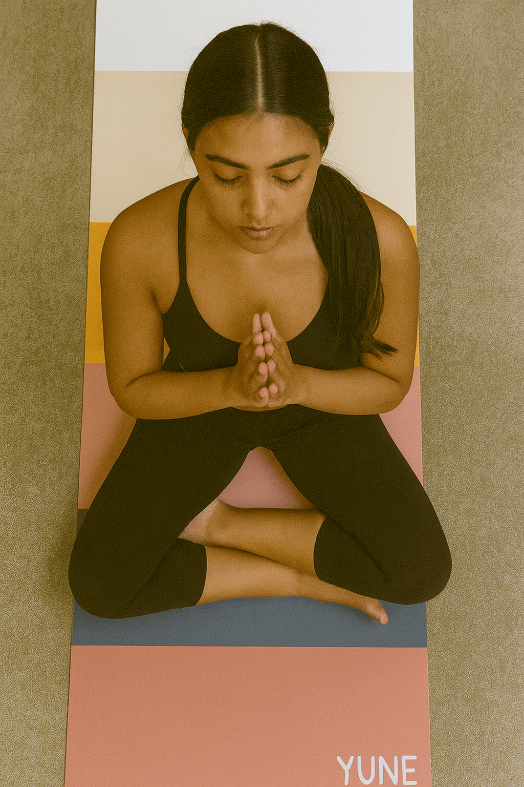 Yoga Mat | 6mm Thick | Striped | Non - Slip | Eco Friendly | Yune Yoga | Bondi Yune Yoga