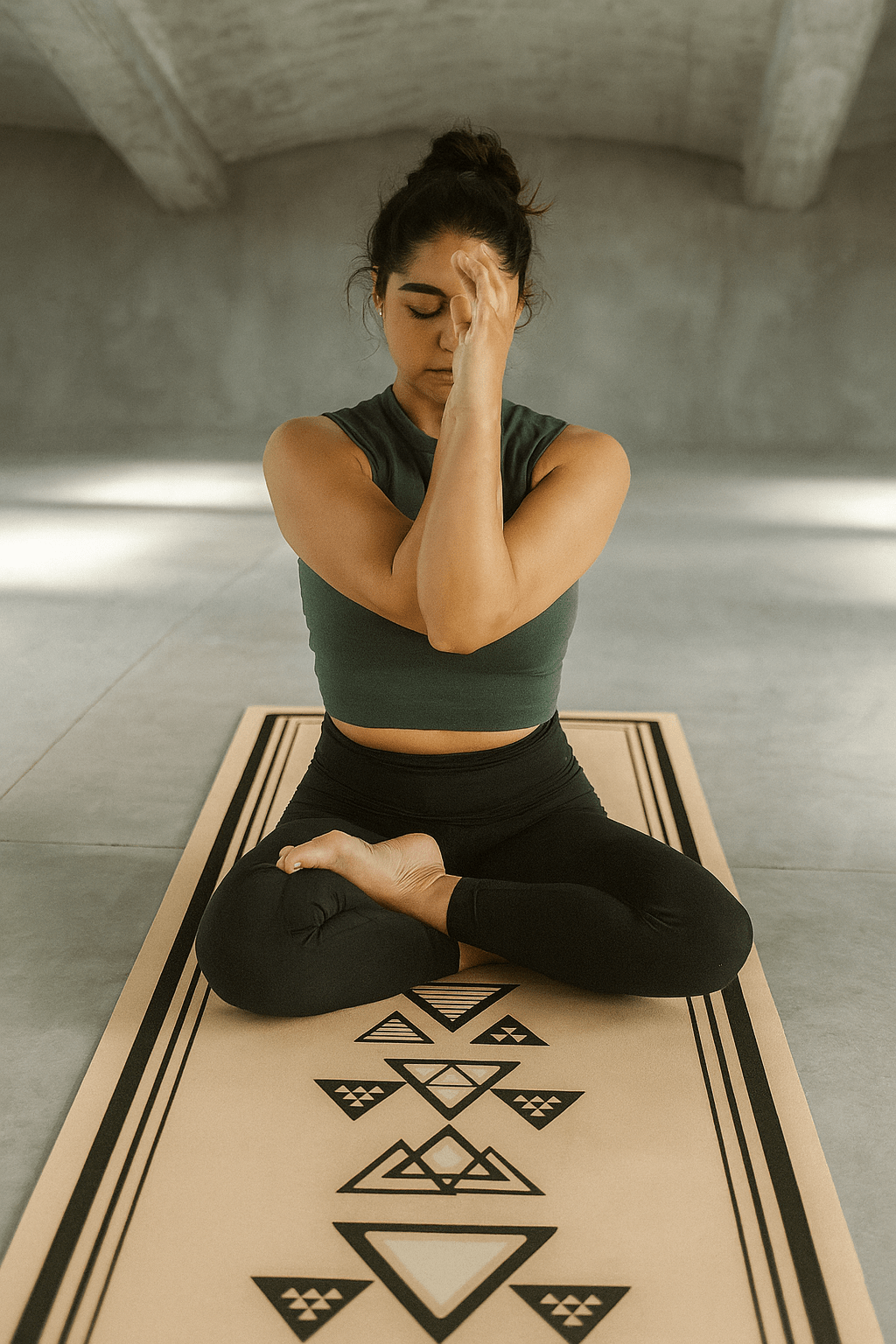 Yoga Mat | 6mm Thick | Striped | Non - Slip | Eco Friendly | Yune Yoga | Mariah Yune Yoga