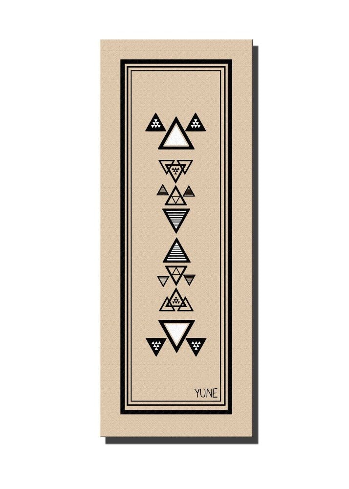 Yoga Mat | 6mm Thick | Striped | Non - Slip | Eco Friendly | Yune Yoga | Mariah Yune Yoga