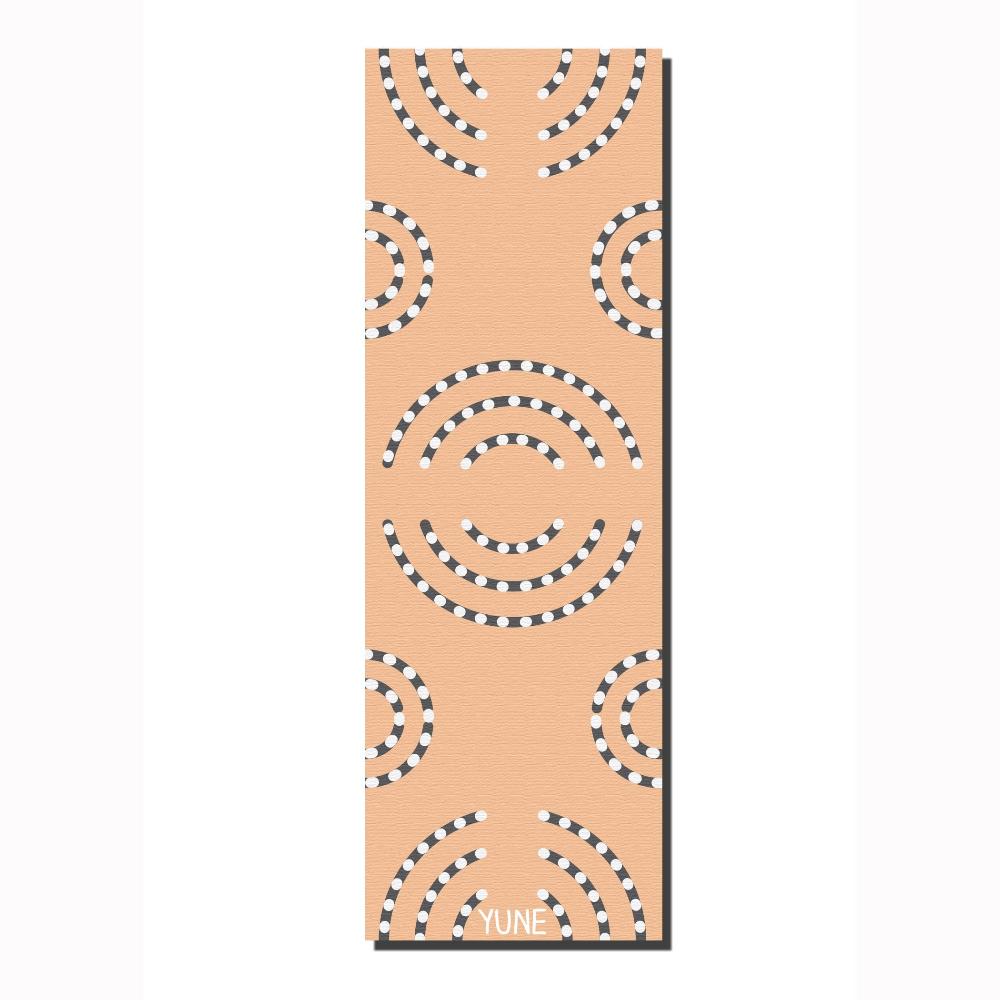 Yoga Mat | 6mm Thick | Tan | Non - Slip | Eco Friendly | Yune Yoga | CE58 Yune Yoga