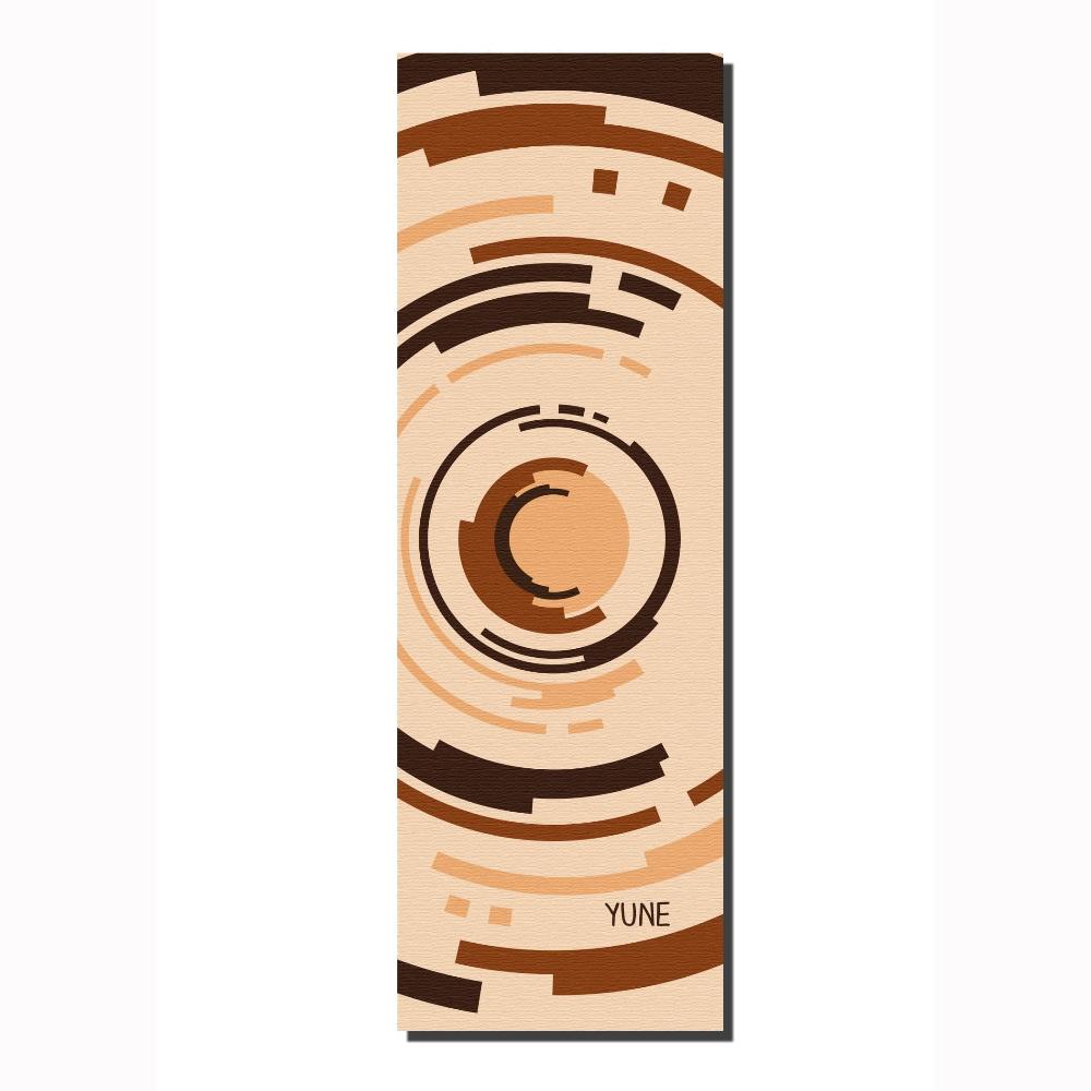 Yoga Mat | 6mm Thick | Tan | Non - Slip | Eco Friendly | Yune Yoga | ER68 Yune Yoga