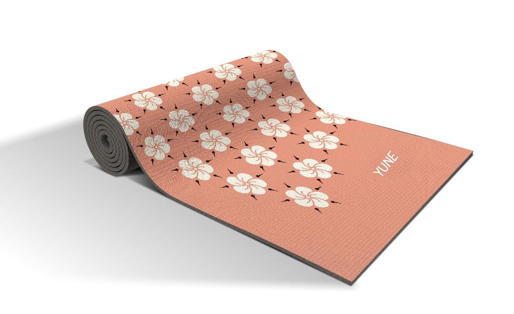 Yoga Mat | 6mm Thick | Tan | Non - Slip | Eco Friendly | Yune Yoga | Kumiko Yune Yoga