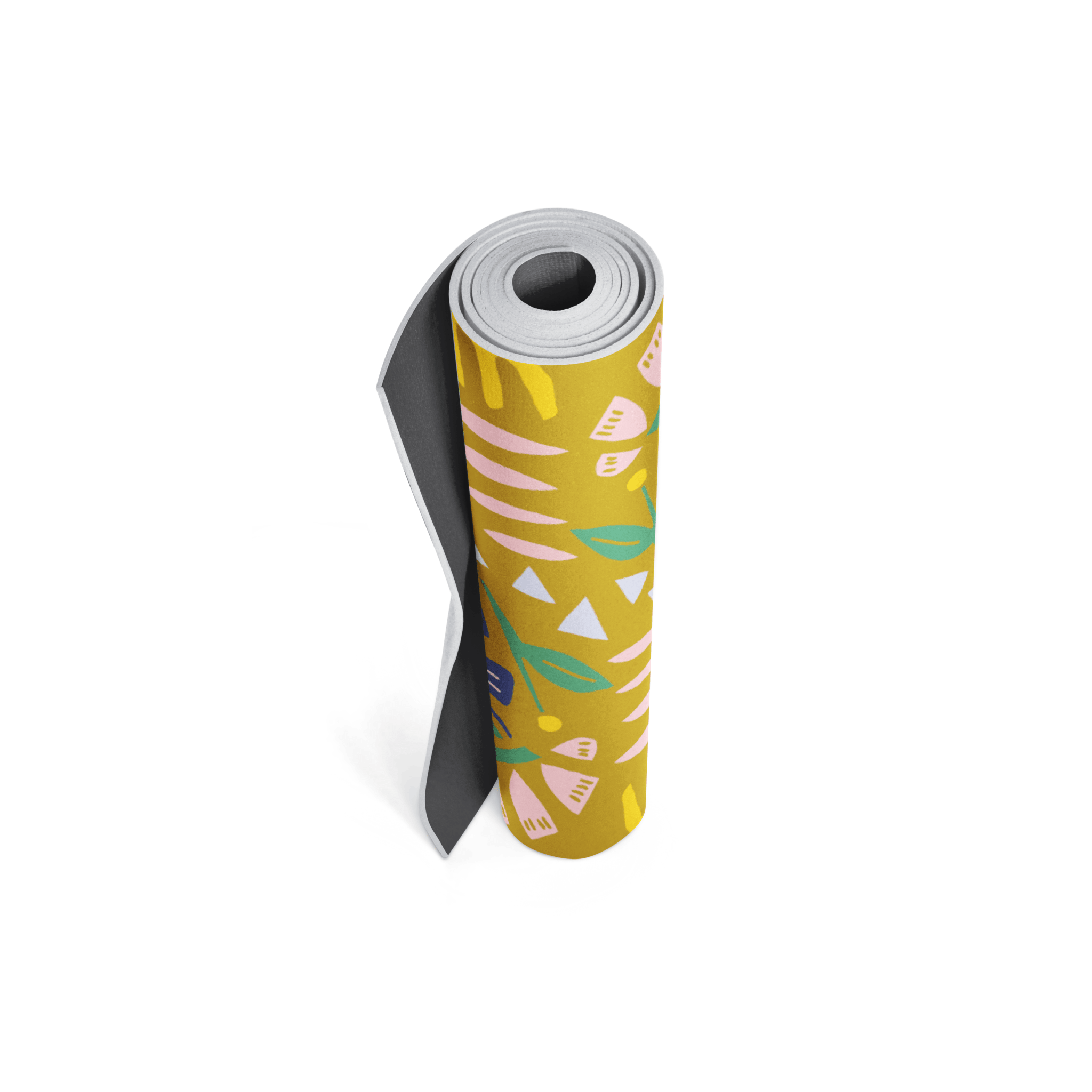 Yoga Mat | 6mm Thick | Tan | Non - Slip | Eco Friendly | Yune Yoga | Leah Duncan Hamsa Yune Yoga