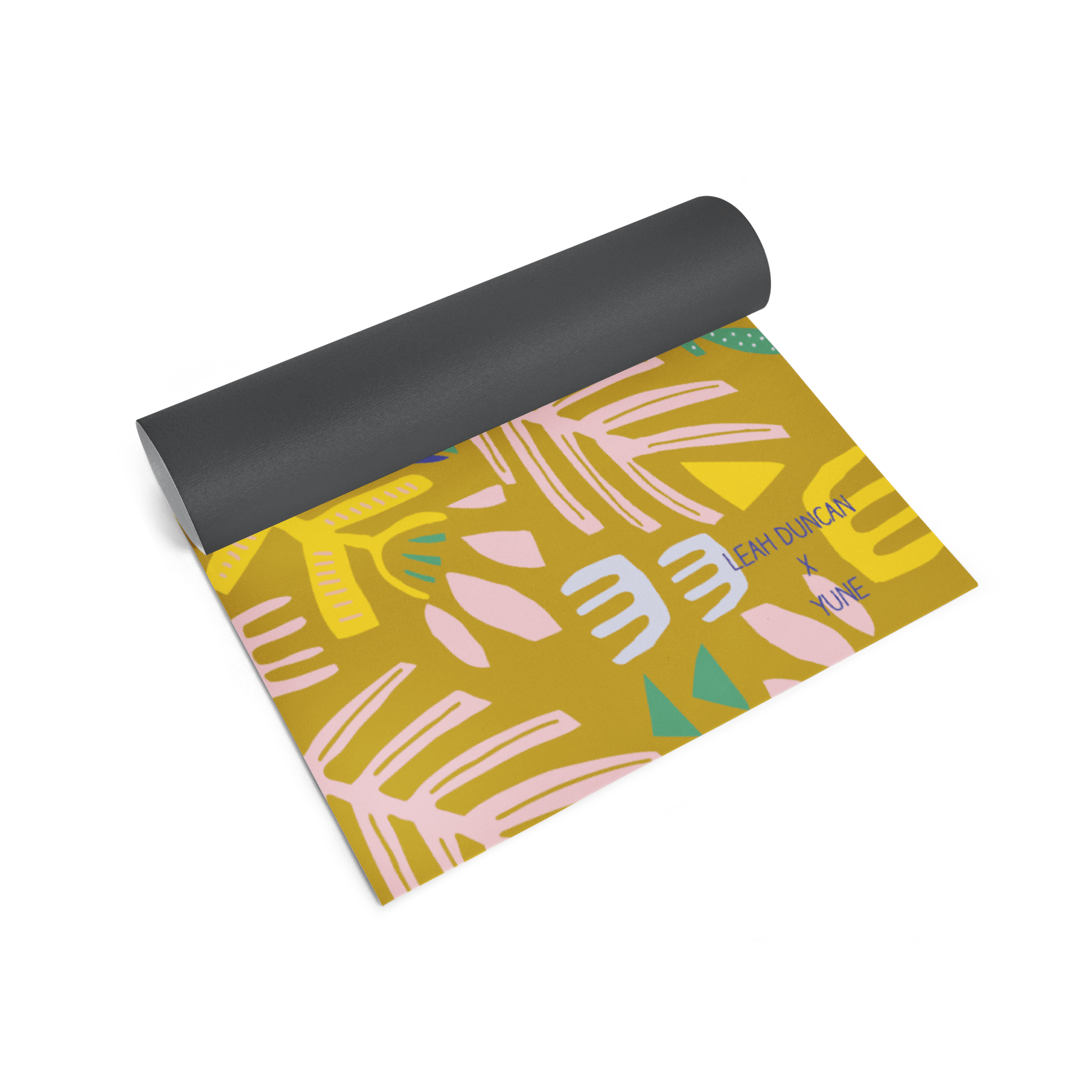 Yoga Mat | 6mm Thick | Tan | Non - Slip | Eco Friendly | Yune Yoga | Leah Duncan Hamsa Yune Yoga