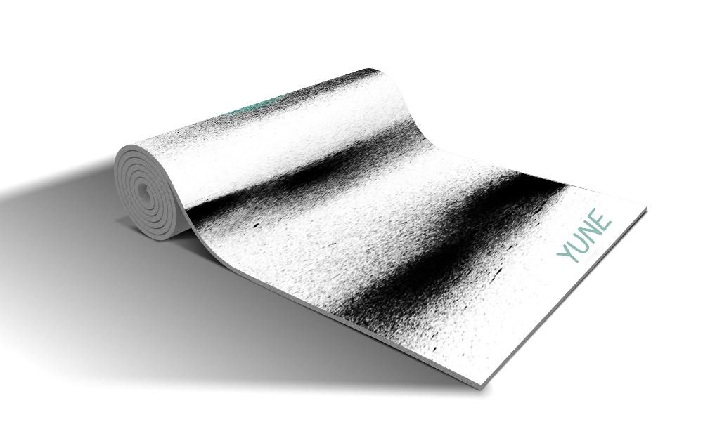 Yoga Mat | 6mm Thick | White | Non - Slip | Eco Friendly | Yune Yoga | Aquarius Yune Yoga