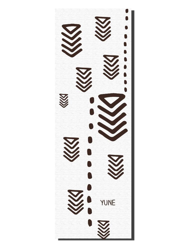 Yoga Mat | 6mm Thick | White | Non - Slip | Eco Friendly | Yune Yoga | Crag Yune Yoga