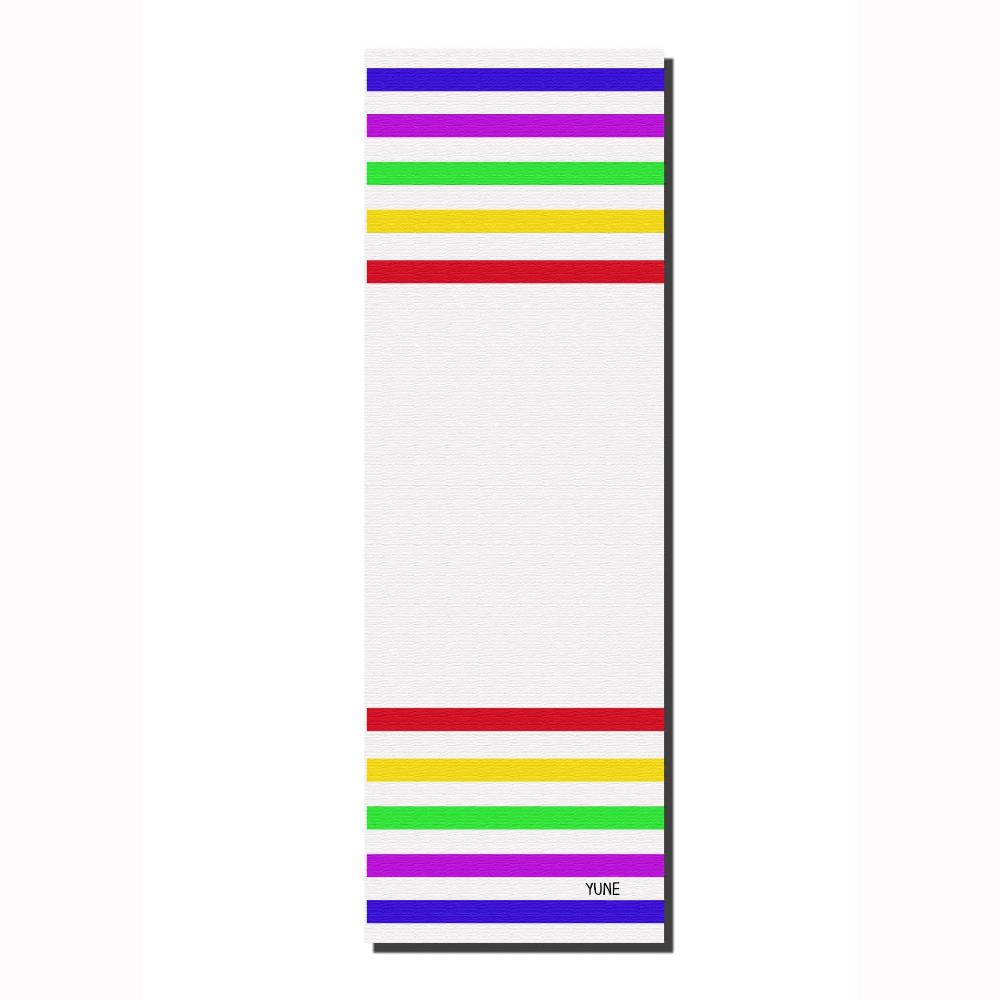 Yoga Mat | 6mm Thick | White | Non - Slip | Eco Friendly | Yune Yoga | DY66 Yune Yoga