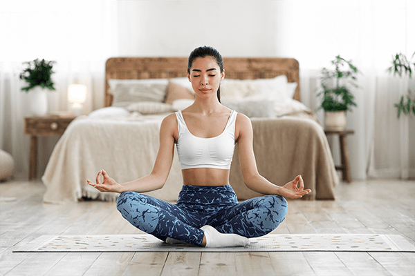 Yoga Mat | 6mm Thick | White | Non - Slip | Eco Friendly | Yune Yoga | Juno Yune Yoga