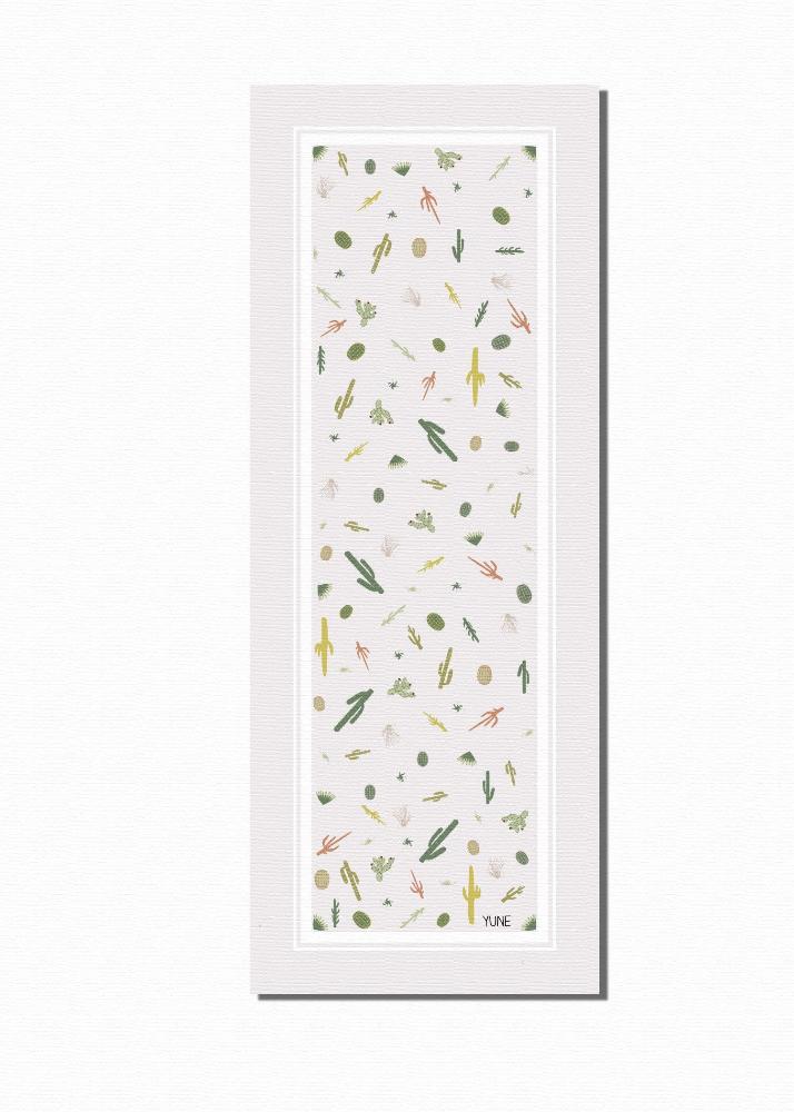 Yoga Mat | 6mm Thick | White | Non - Slip | Eco Friendly | Yune Yoga | Juno Yune Yoga