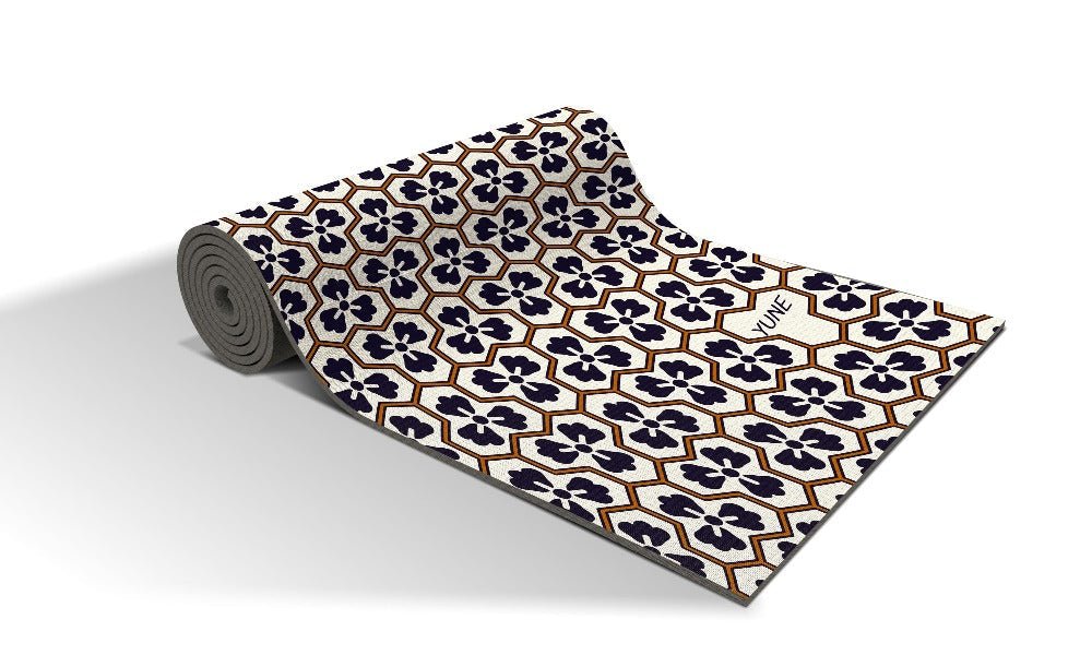 Yoga Mat | 6mm Thick | White | Non - Slip | Eco Friendly | Yune Yoga | Kafka Yune Yoga