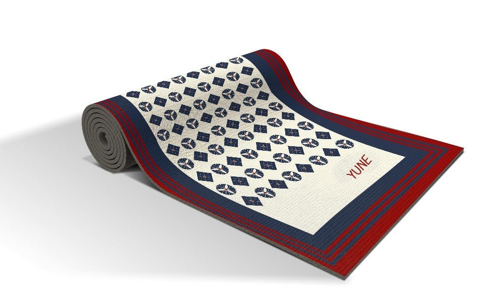 Yoga Mat | 6mm Thick | White | Non - Slip | Eco Friendly | Yune Yoga | Midori Yune Yoga