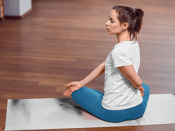 Yoga Mat | 6mm Thick | White | Non - Slip | Eco Friendly | Yune Yoga | Ursa Major Yune Yoga