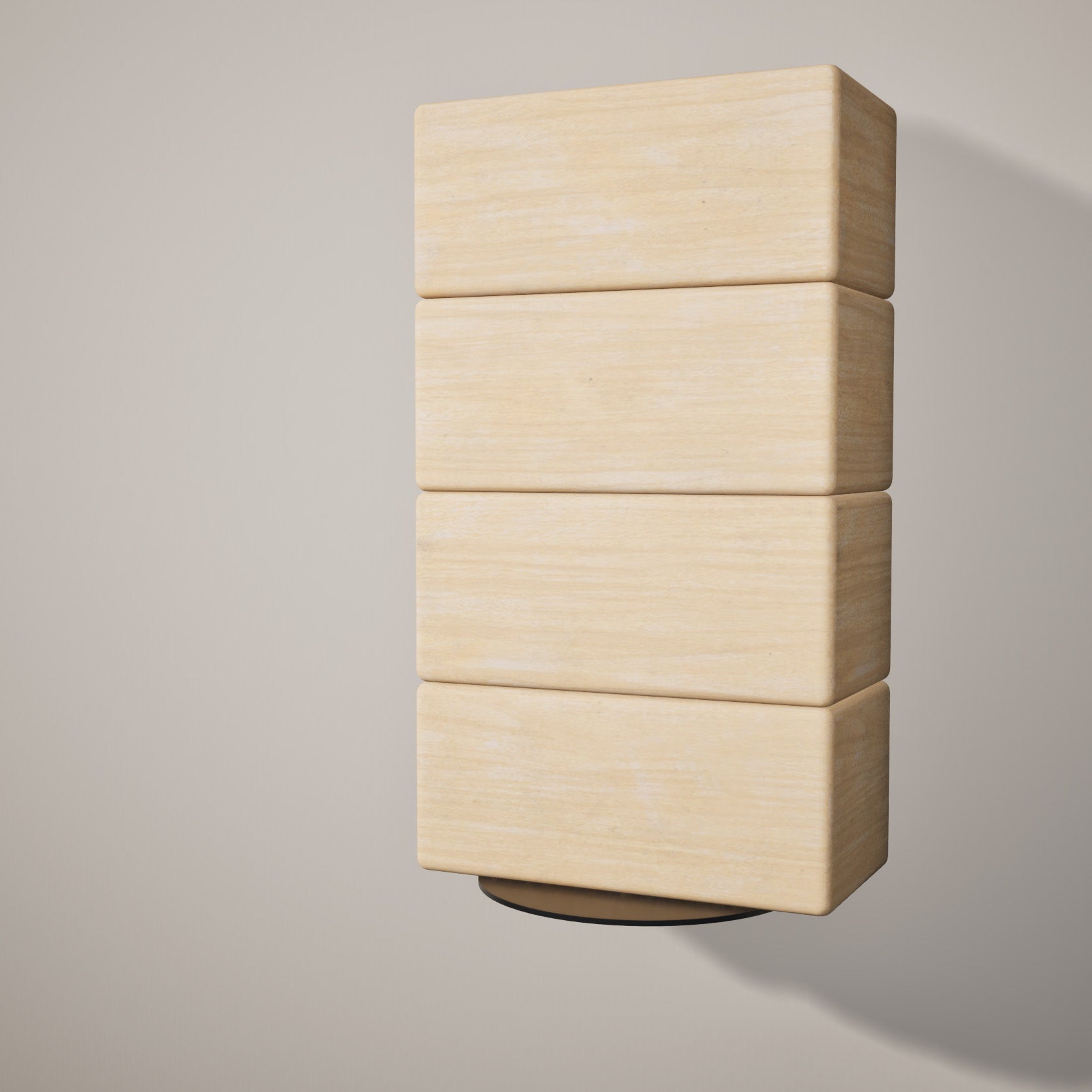 Yoke Yoga Block Wall Bracket | Black Mache