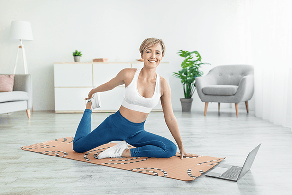 Yune Yoga Non - Slip Pilates Mat CE58 Yune Yoga