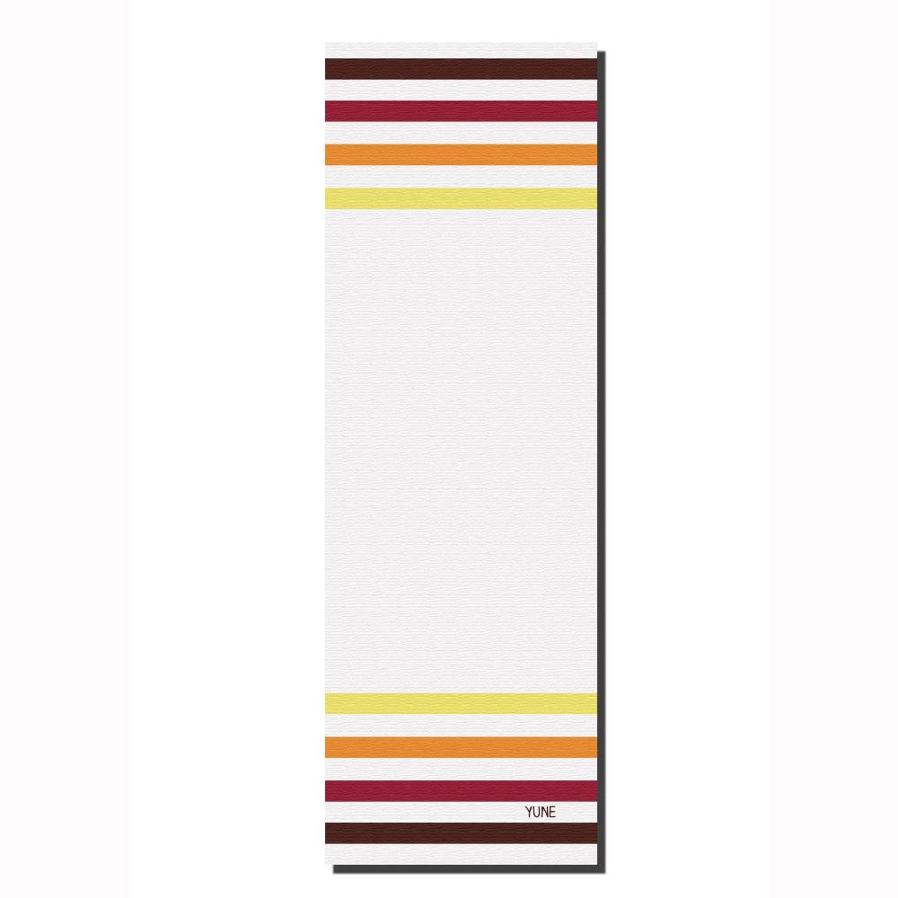Yune Yoga Striped Yoga Mat OS76 Yune Yoga